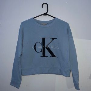 Calvin Klein Jeans long sleeved crop top